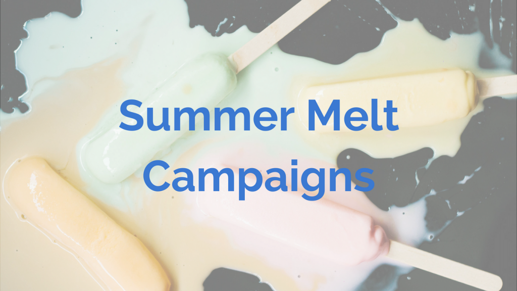 Avoid summer melt with online engagement