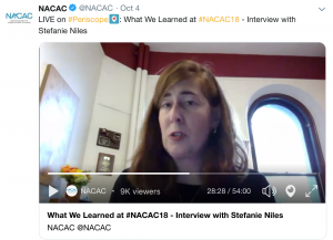Stefanie Niles on twitter