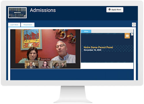 NotreDame-ParentsOnConduit Notre Dame Parents Panel on Conduit