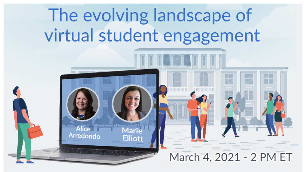 The way students and schools connect and engage has changed forever. It’s no longer a matter of “if”, but “how” we build a virtual event plan to compliment legacy communication channels and in-person programs. Here are some great insights from leading researchers that showcase the importance of keeping a keen focus on quality virtual event planning.